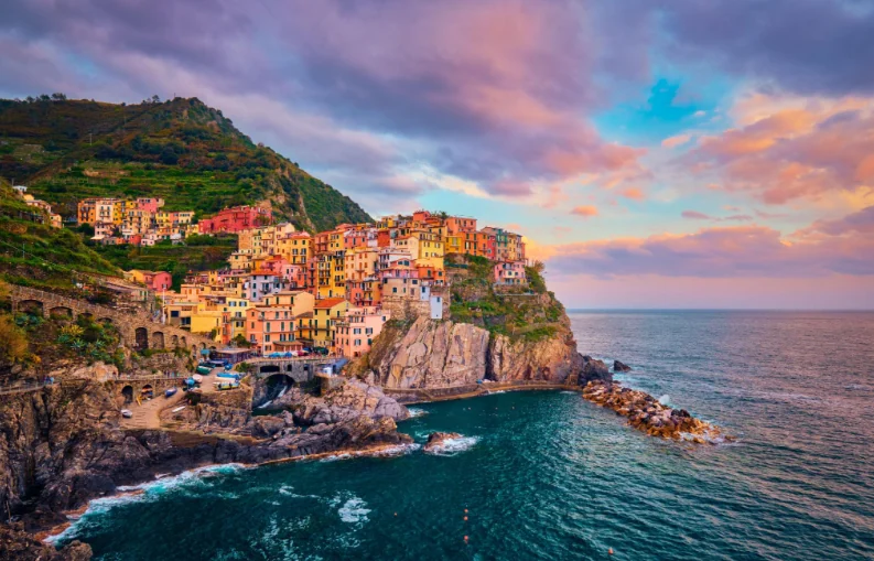 Cinque Terre affacciate sul mare