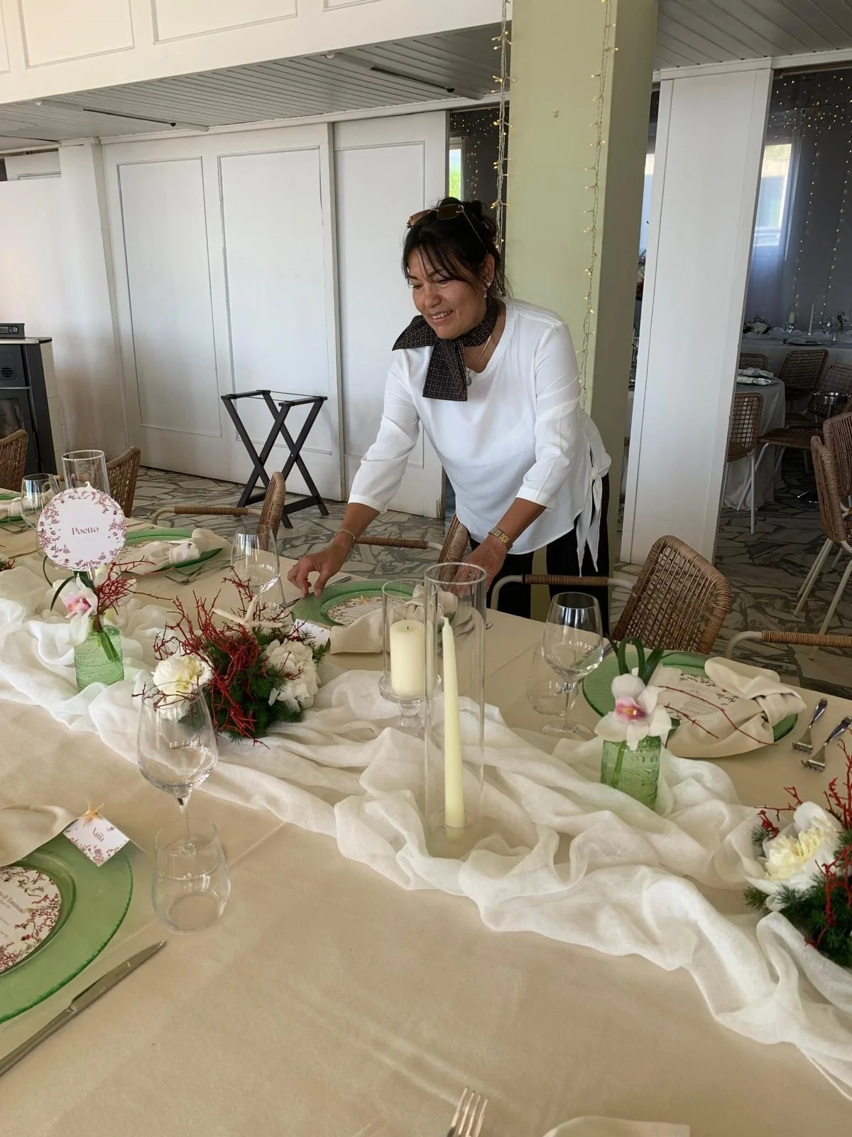Preparazione e controllo della mise en place